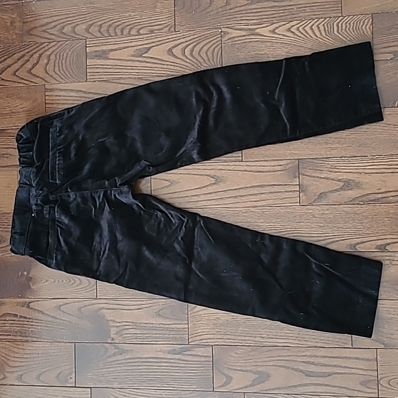Lot of 2 boys pants size 5-6 H&M Velvet black, Mexx lined gray - Picture 4 of 14